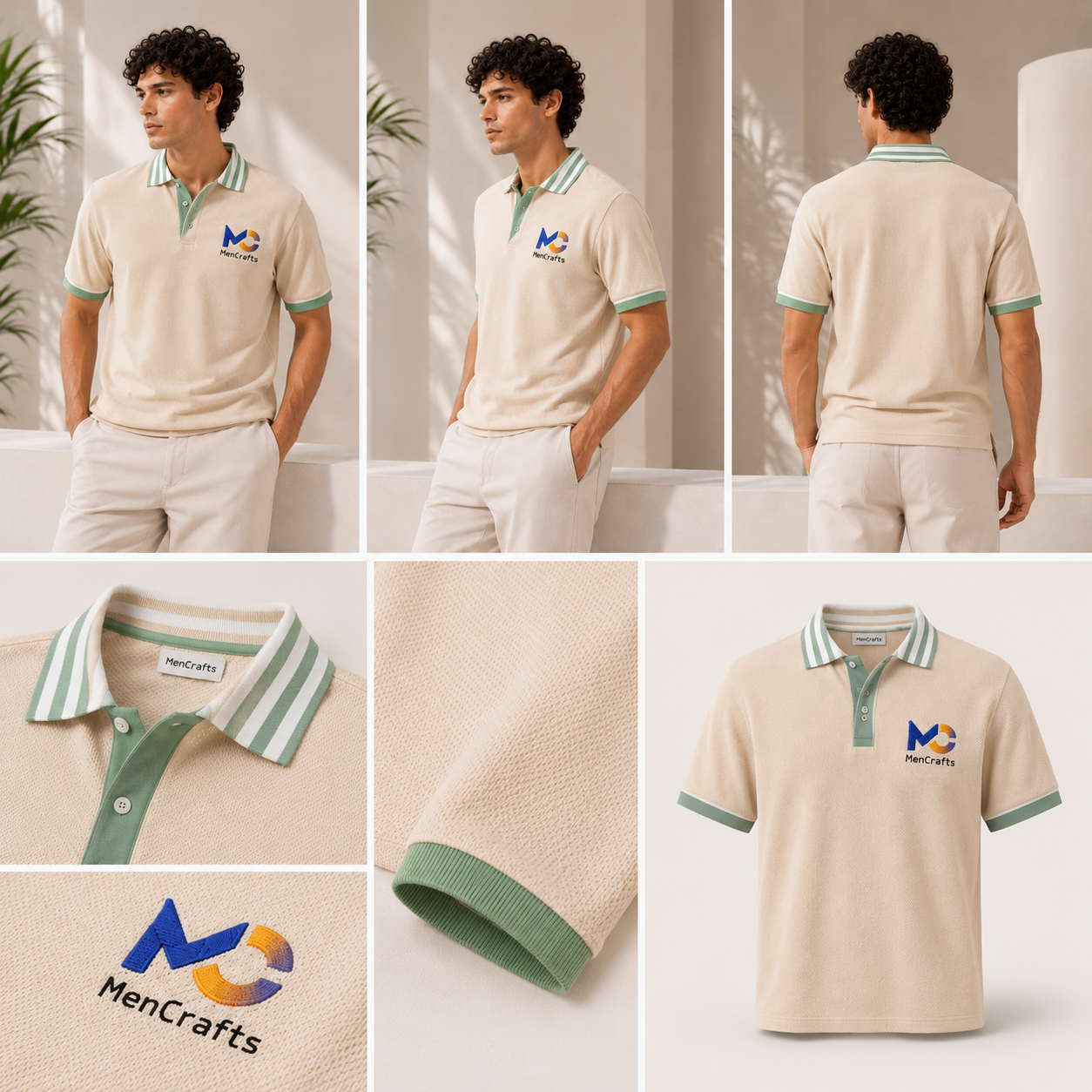 Coastline Contrast Polo
