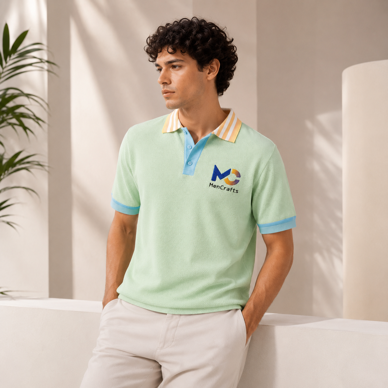 Coastline Contrast Polo